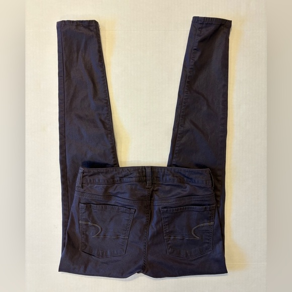 American Eagle Hi-Rise Jegging Stretch purple plumb size 2 - Picture 4 of 8